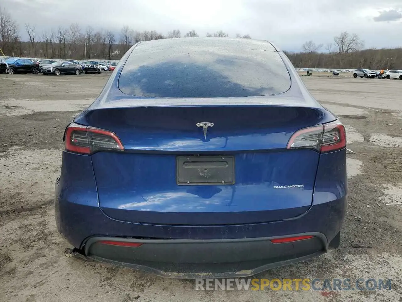 6 Фотография поврежденного автомобиля 7SAYGDEE0RA323893 TESLA MODEL Y 2024