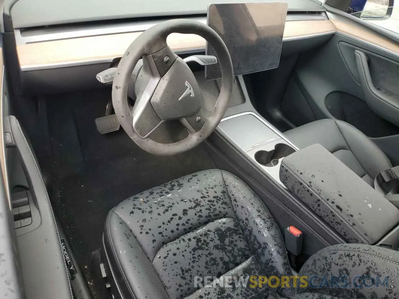 8 Фотография поврежденного автомобиля 7SAYGDEE0RA323893 TESLA MODEL Y 2024