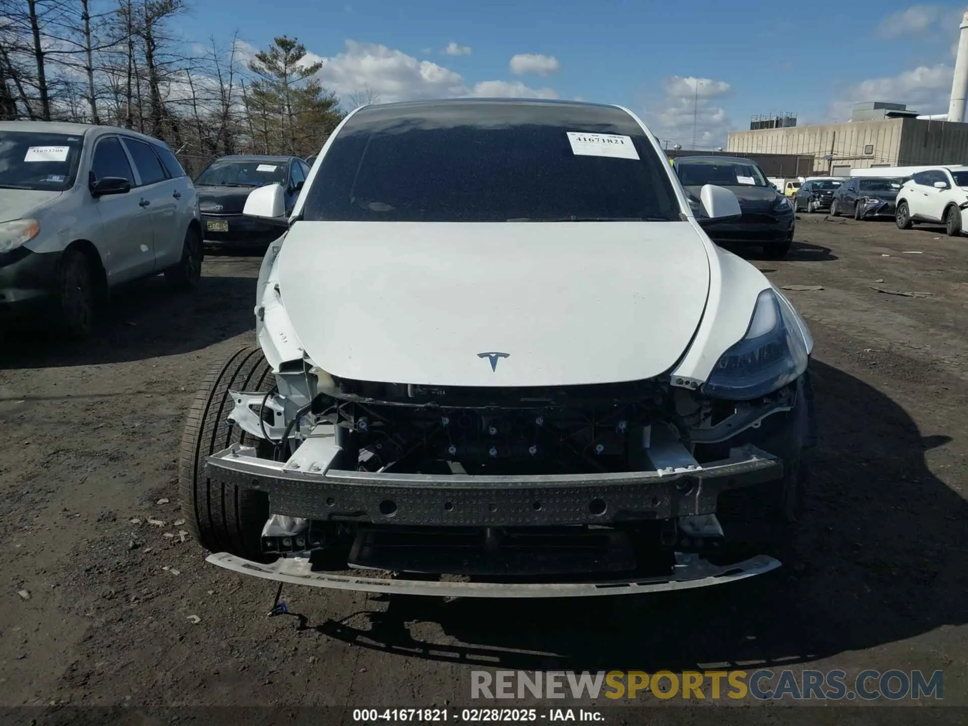 12 Фотография поврежденного автомобиля 7SAYGDEE0RA328091 TESLA MODEL Y 2024