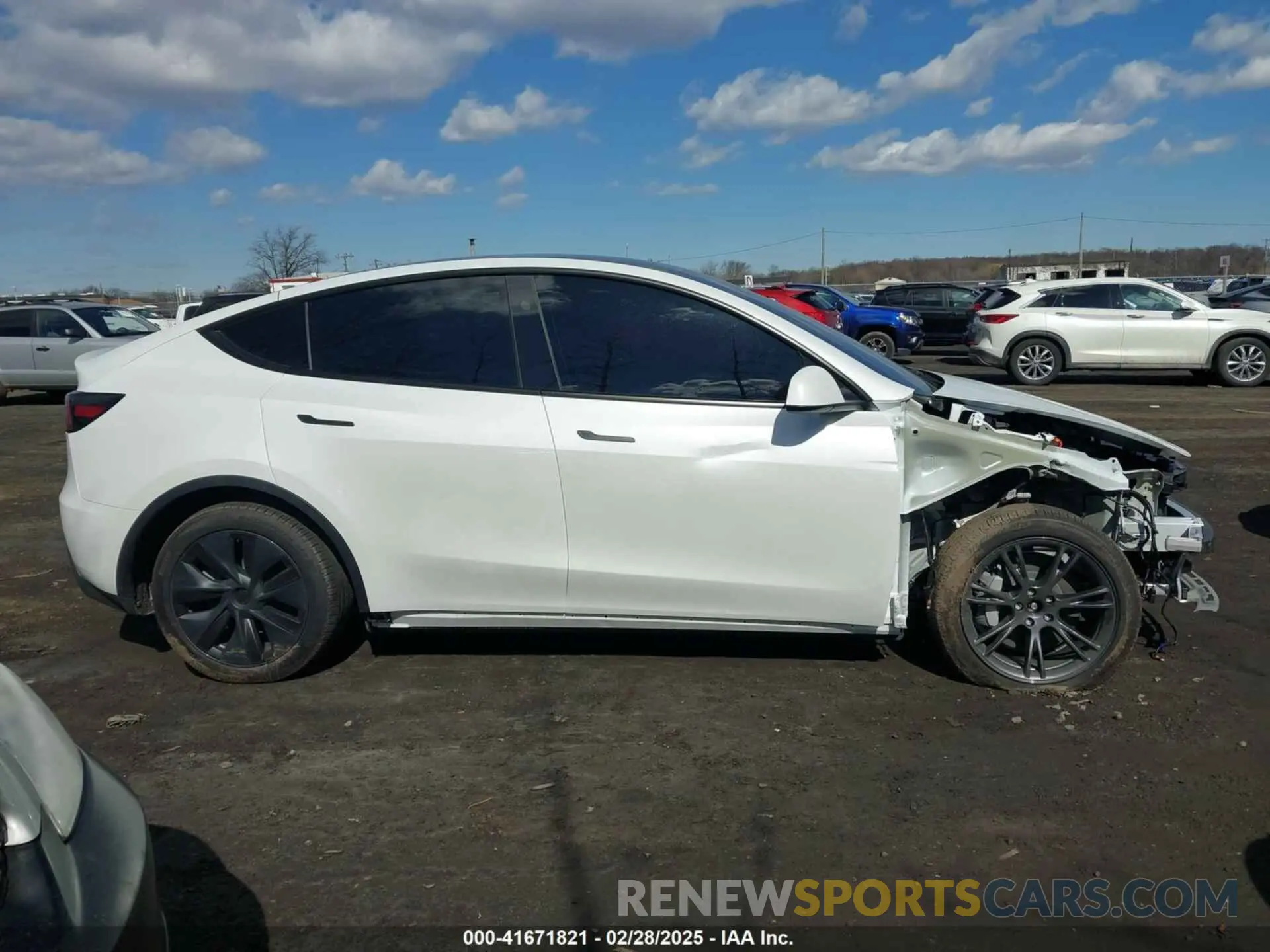 13 Фотография поврежденного автомобиля 7SAYGDEE0RA328091 TESLA MODEL Y 2024