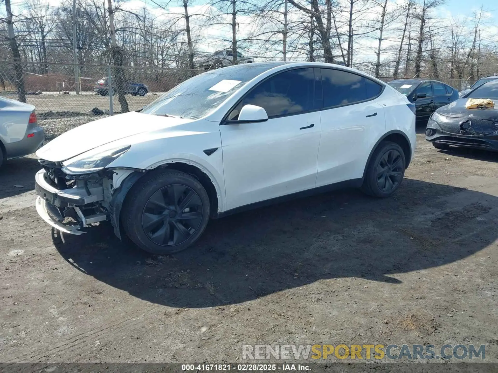 2 Фотография поврежденного автомобиля 7SAYGDEE0RA328091 TESLA MODEL Y 2024