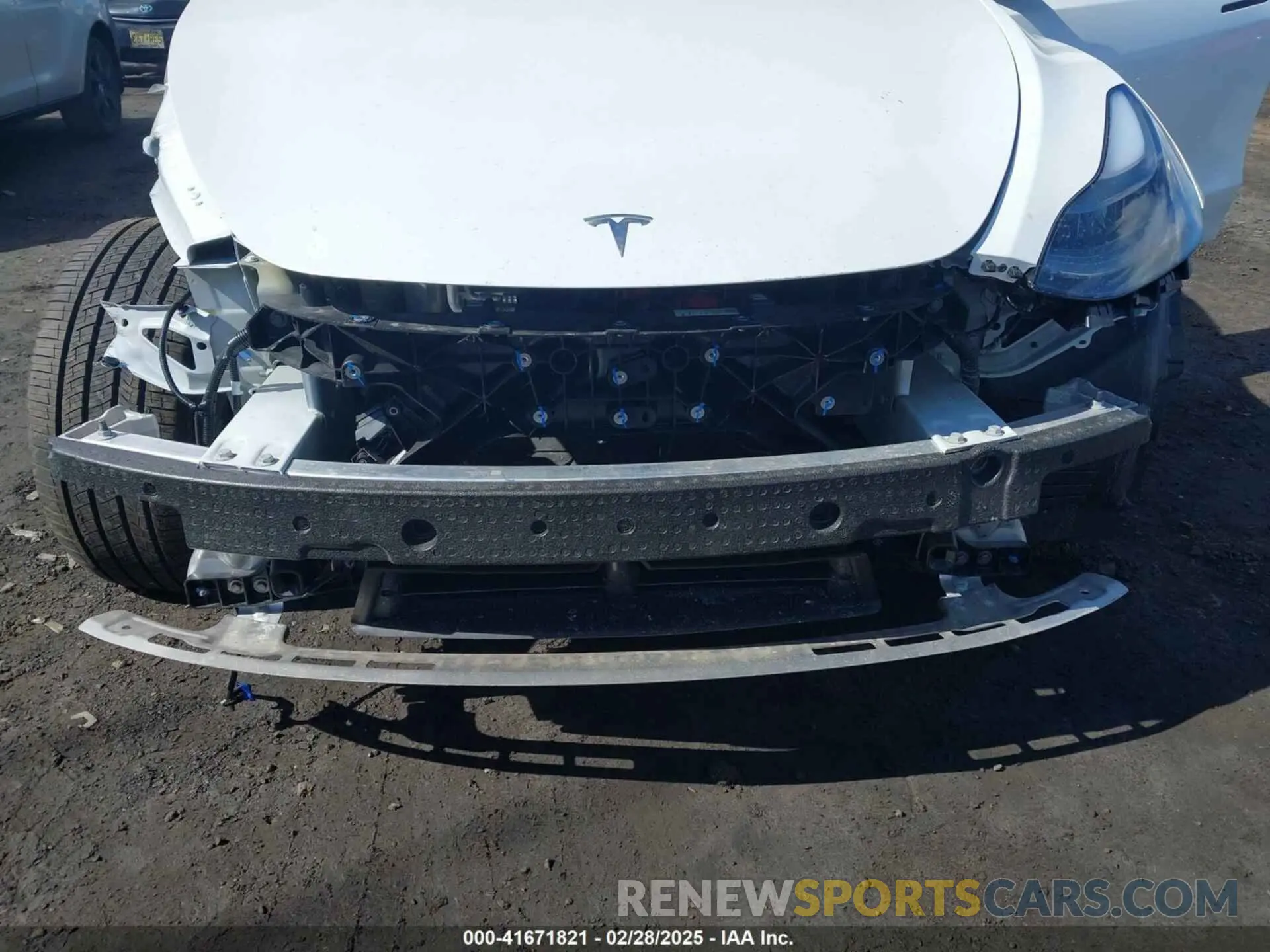 21 Фотография поврежденного автомобиля 7SAYGDEE0RA328091 TESLA MODEL Y 2024
