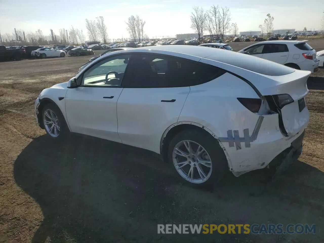 2 Фотография поврежденного автомобиля 7SAYGDEE0RF055642 TESLA MODEL Y 2024