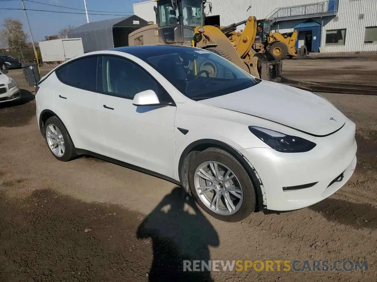 4 Фотография поврежденного автомобиля 7SAYGDEE0RF055642 TESLA MODEL Y 2024