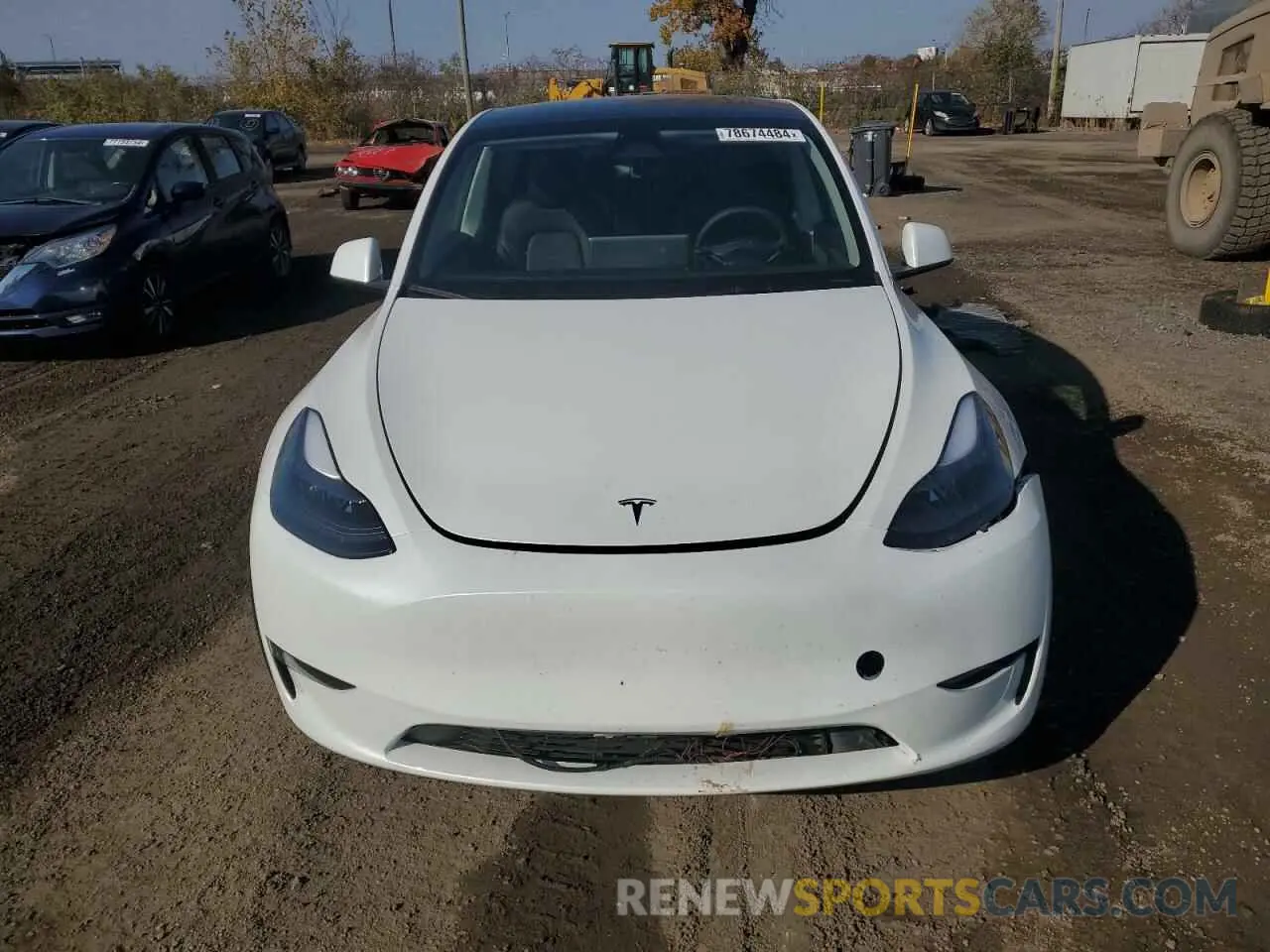 5 Фотография поврежденного автомобиля 7SAYGDEE0RF055642 TESLA MODEL Y 2024