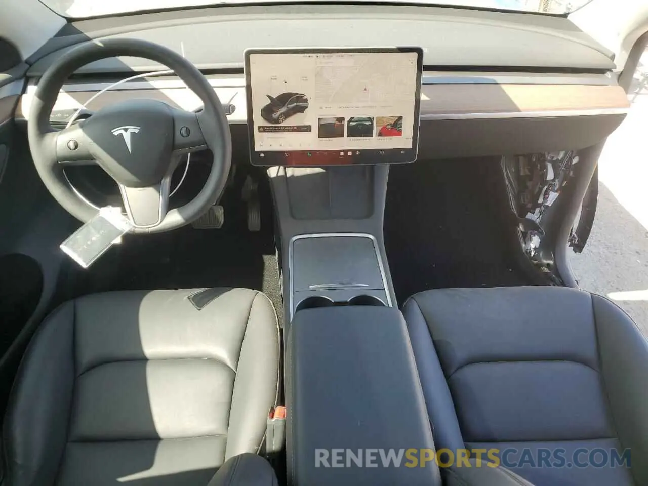 8 Фотография поврежденного автомобиля 7SAYGDEE0RF075700 TESLA MODEL Y 2024