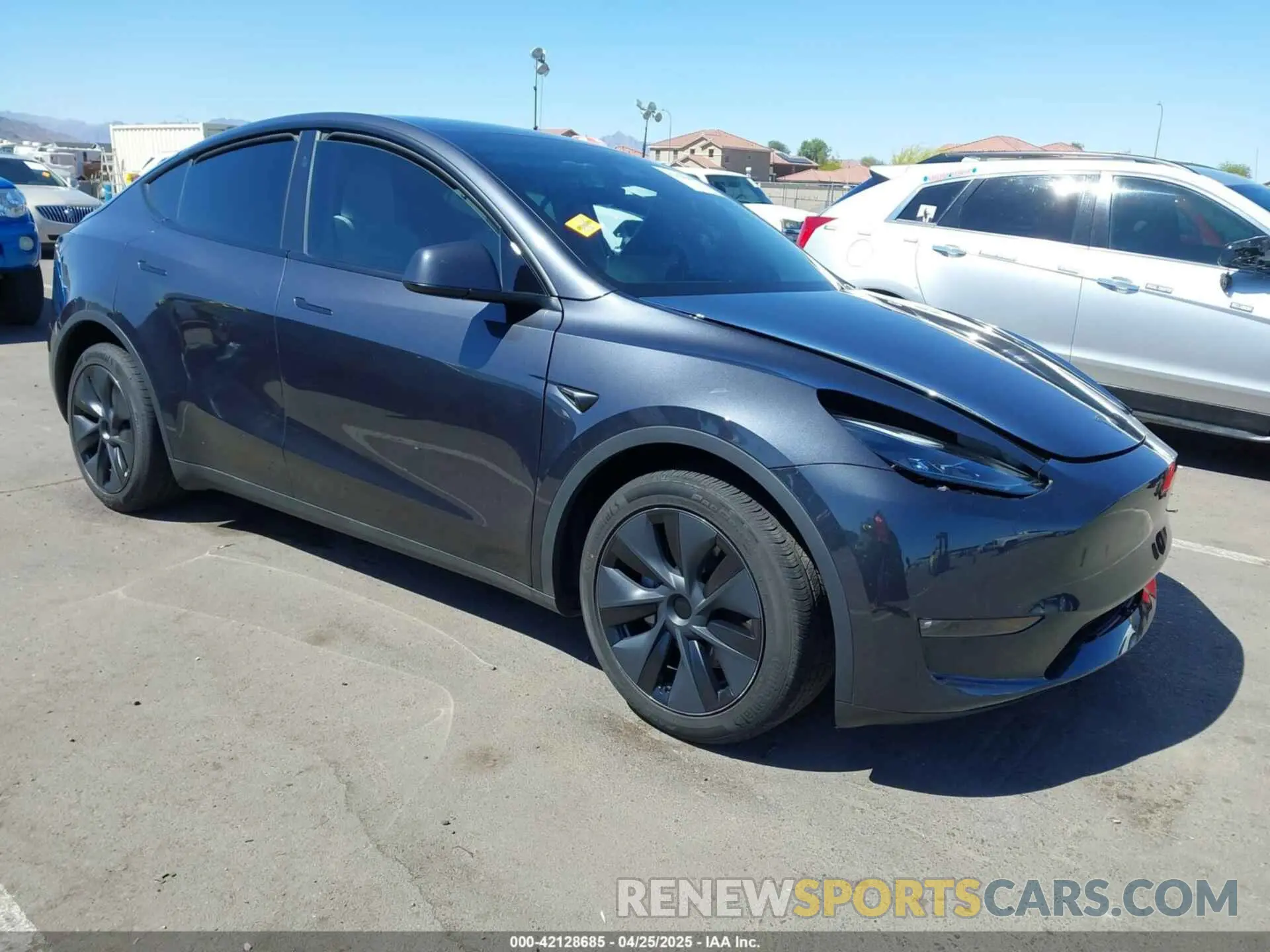 1 Фотография поврежденного автомобиля 7SAYGDEE0RF128802 TESLA MODEL Y 2024