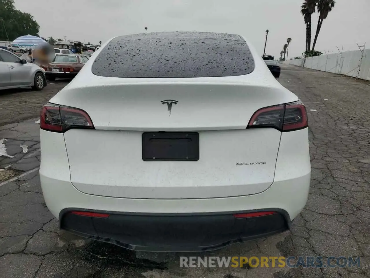 6 Фотография поврежденного автомобиля 7SAYGDEE0RF165672 TESLA MODEL Y 2024