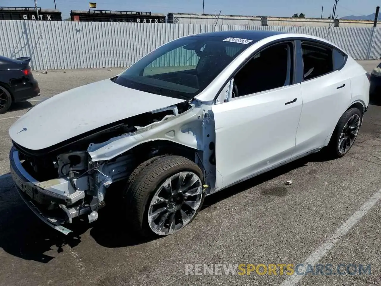 1 Фотография поврежденного автомобиля 7SAYGDEE0RF169236 TESLA MODEL Y 2024