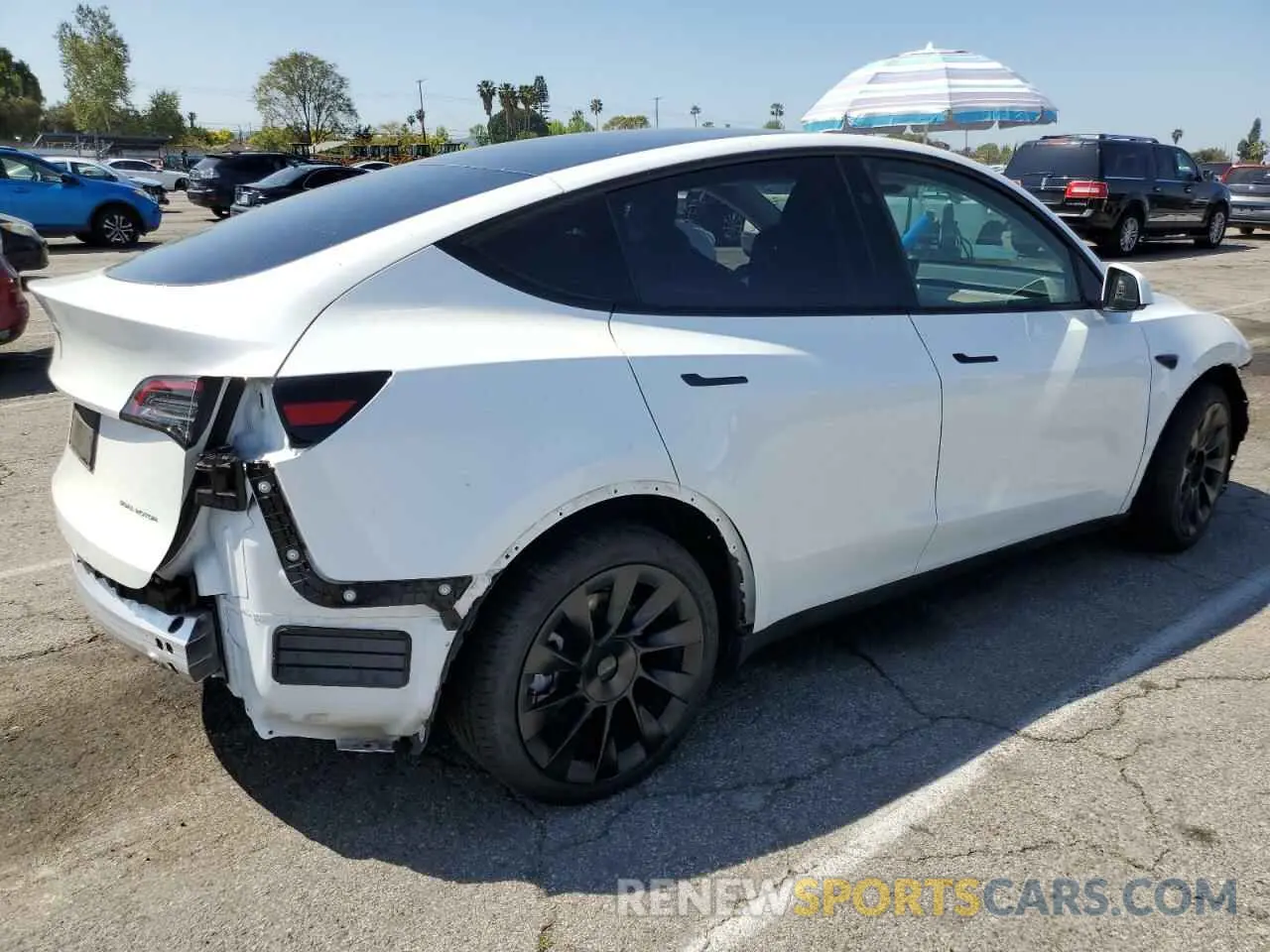 3 Фотография поврежденного автомобиля 7SAYGDEE0RF169236 TESLA MODEL Y 2024