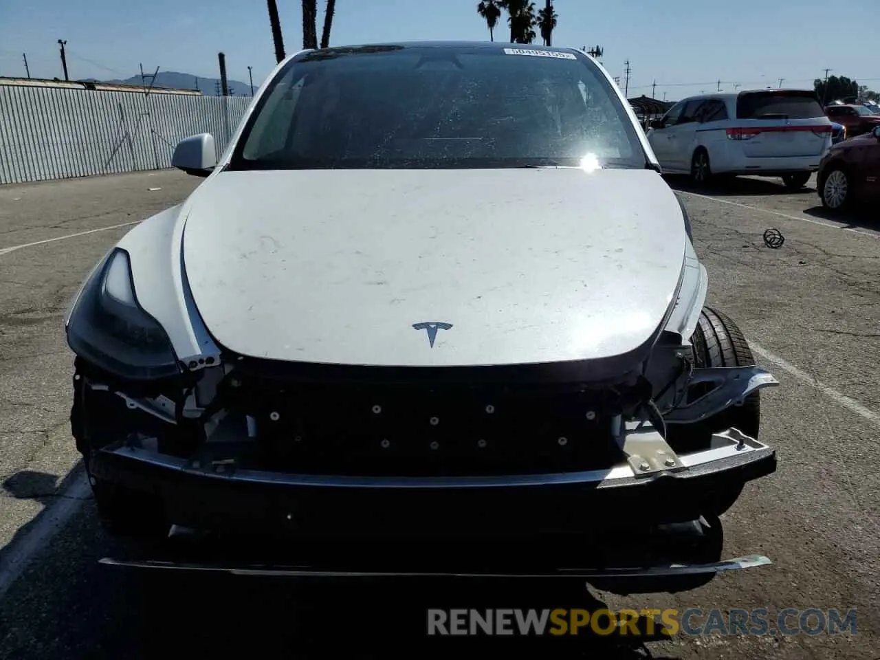5 Фотография поврежденного автомобиля 7SAYGDEE0RF169236 TESLA MODEL Y 2024