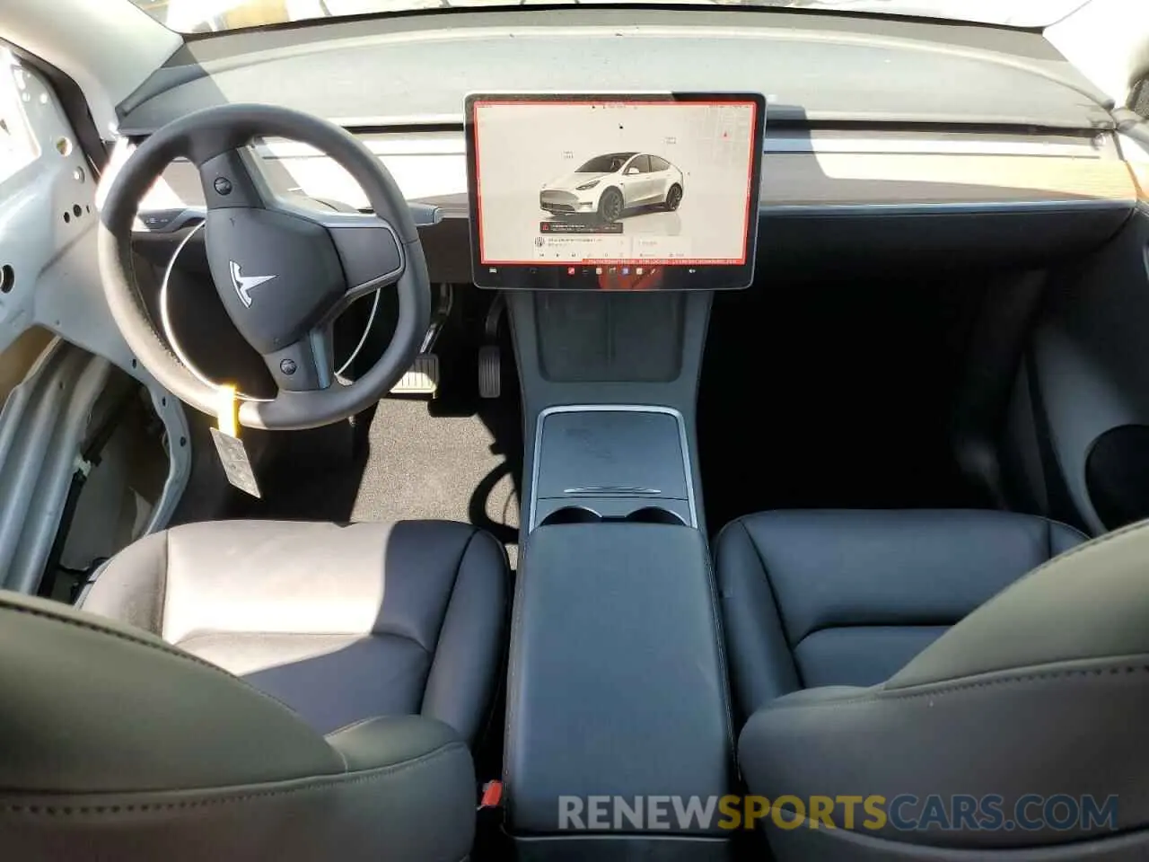 8 Фотография поврежденного автомобиля 7SAYGDEE0RF169236 TESLA MODEL Y 2024