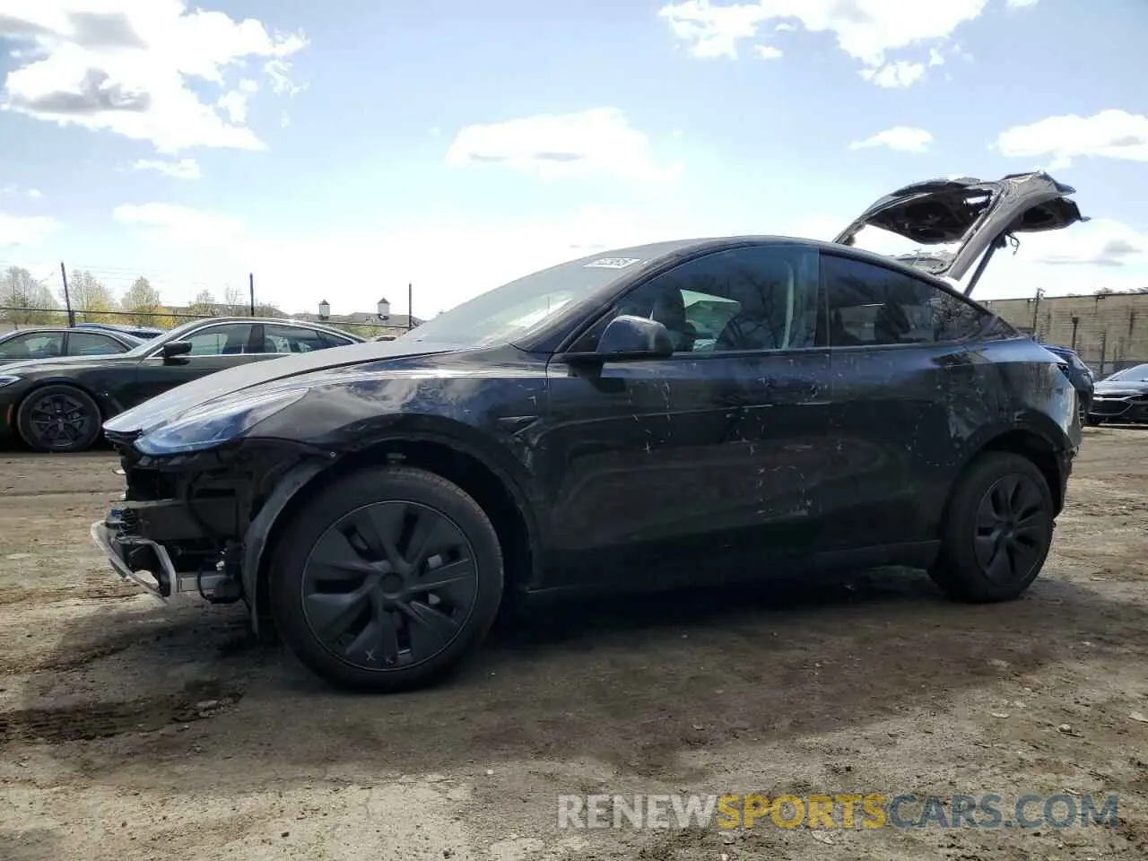 1 Фотография поврежденного автомобиля 7SAYGDEE0RF202381 TESLA MODEL Y 2024
