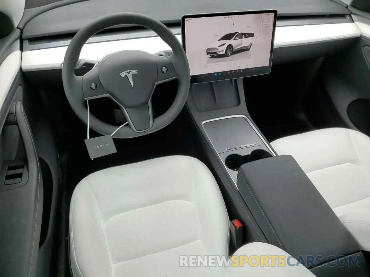 8 Фотография поврежденного автомобиля 7SAYGDEE1RA260755 TESLA MODEL Y 2024