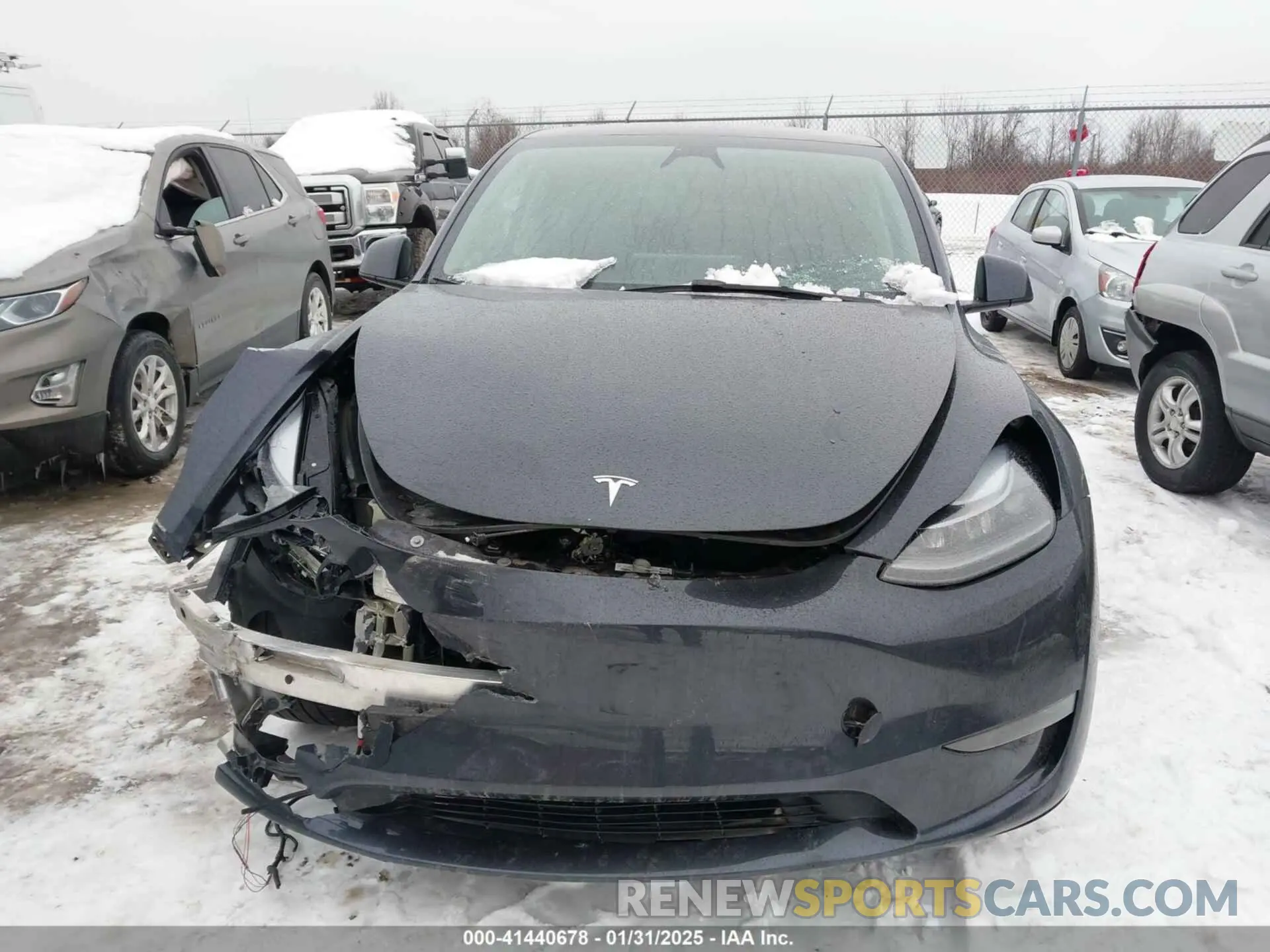 13 Фотография поврежденного автомобиля 7SAYGDEE1RA264546 TESLA MODEL Y 2024