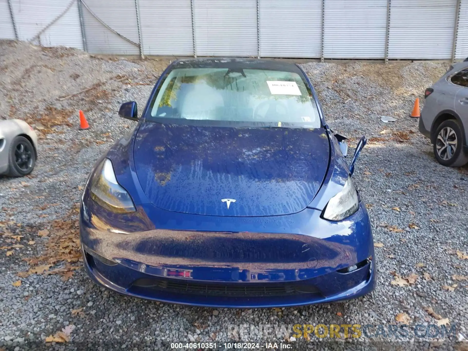 13 Фотография поврежденного автомобиля 7SAYGDEE1RA266328 TESLA MODEL Y 2024