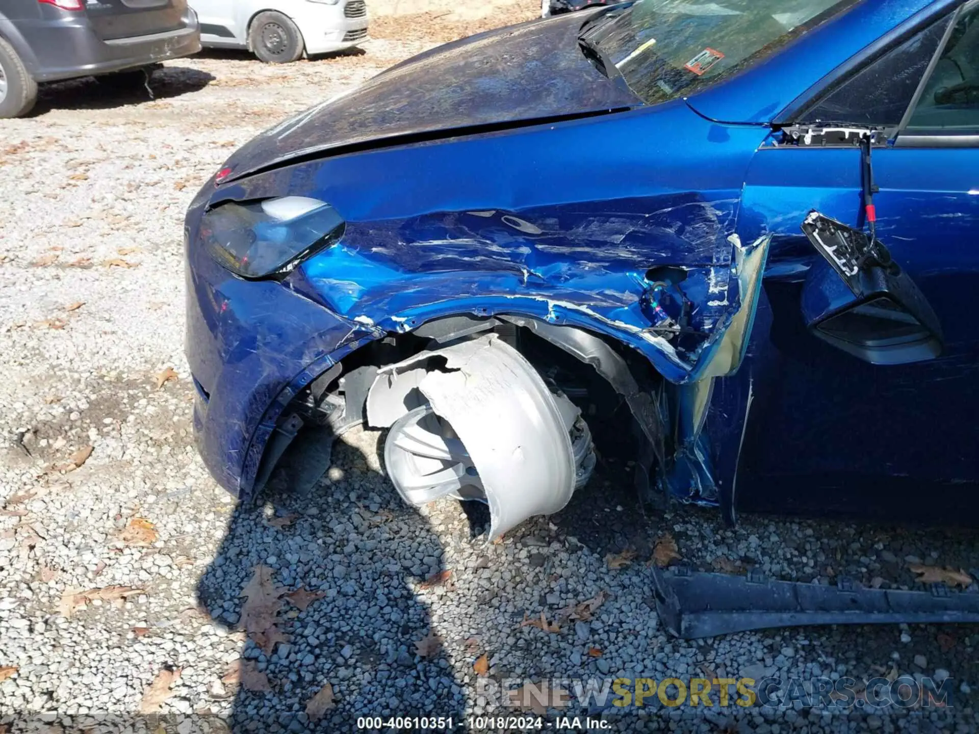 24 Фотография поврежденного автомобиля 7SAYGDEE1RA266328 TESLA MODEL Y 2024