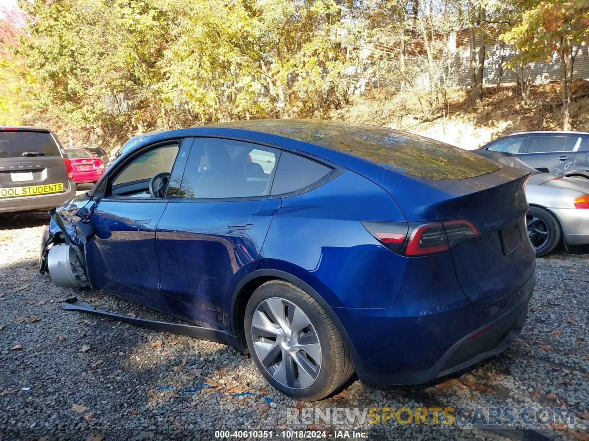 3 Фотография поврежденного автомобиля 7SAYGDEE1RA266328 TESLA MODEL Y 2024