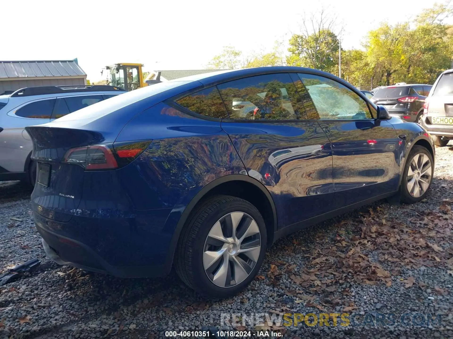 4 Фотография поврежденного автомобиля 7SAYGDEE1RA266328 TESLA MODEL Y 2024