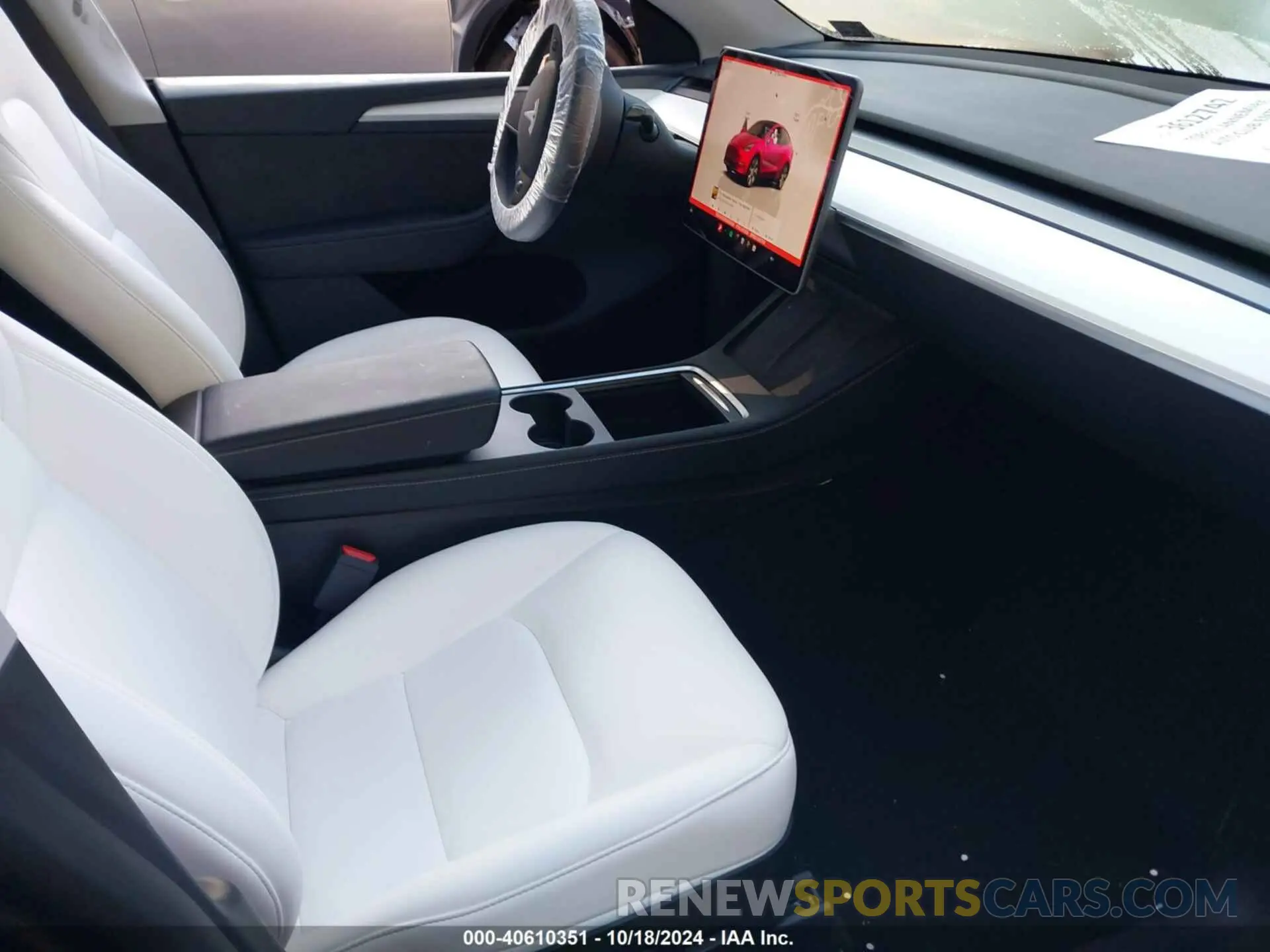 5 Фотография поврежденного автомобиля 7SAYGDEE1RA266328 TESLA MODEL Y 2024