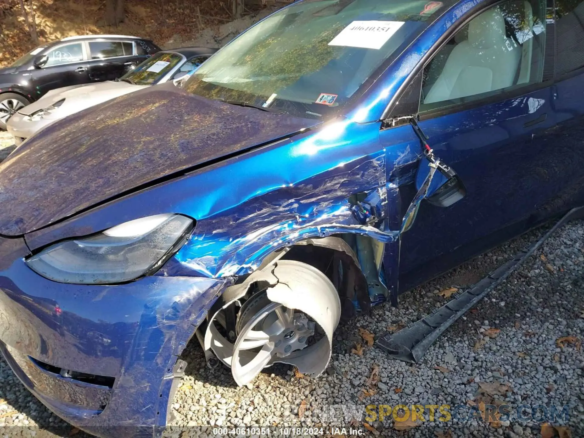 6 Фотография поврежденного автомобиля 7SAYGDEE1RA266328 TESLA MODEL Y 2024