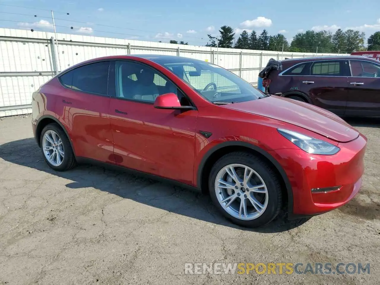 4 Фотография поврежденного автомобиля 7SAYGDEE1RA269472 TESLA MODEL Y 2024