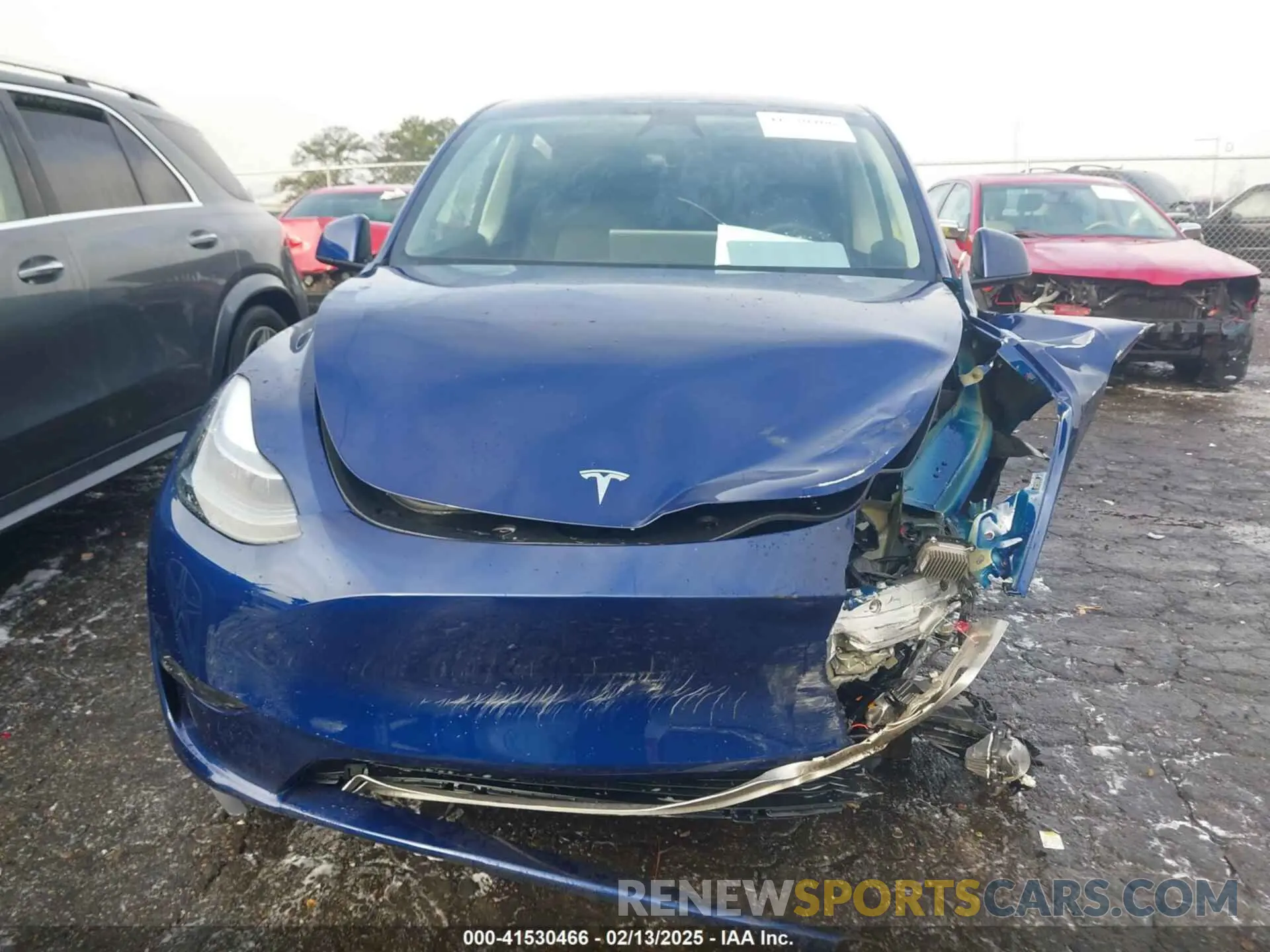 12 Фотография поврежденного автомобиля 7SAYGDEE1RA319271 TESLA MODEL Y 2024