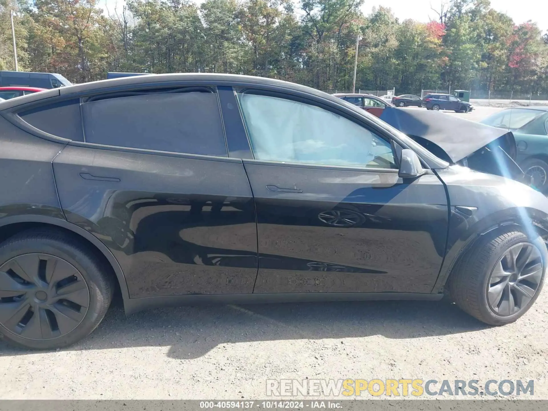 12 Photograph of a damaged car 7SAYGDEE1RA322705 TESLA MODEL Y 2024