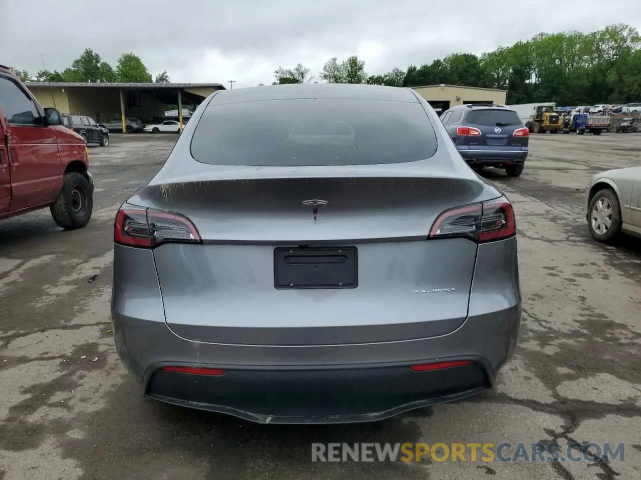 6 Фотография поврежденного автомобиля 7SAYGDEE1RA326222 TESLA MODEL Y 2024