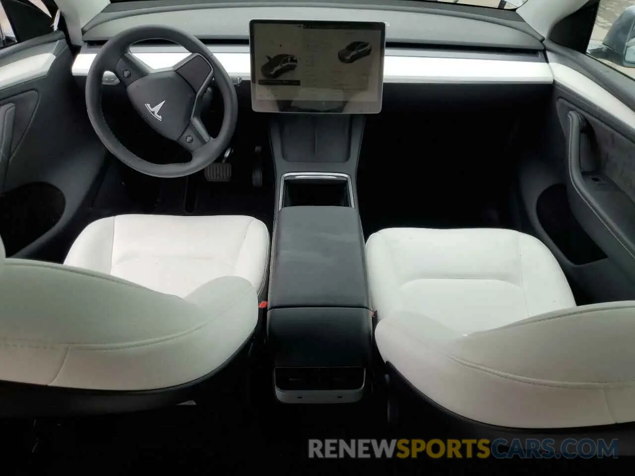 8 Фотография поврежденного автомобиля 7SAYGDEE1RA326222 TESLA MODEL Y 2024