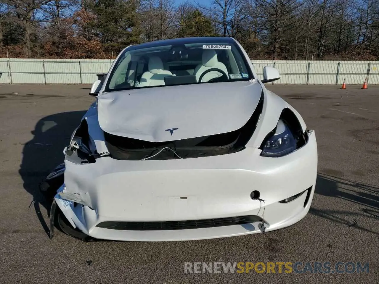 5 Фотография поврежденного автомобиля 7SAYGDEE1RF036260 TESLA MODEL Y 2024