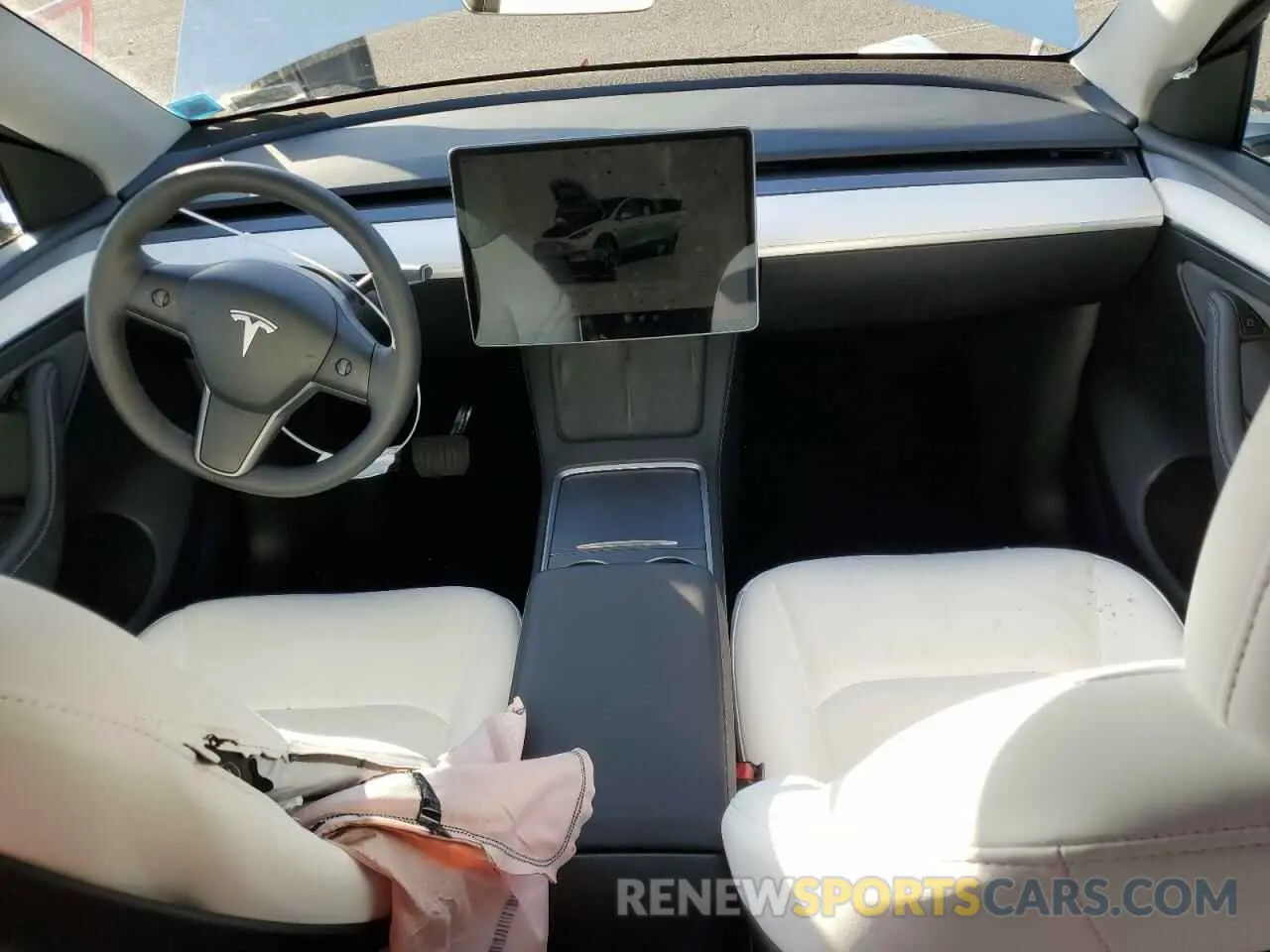 8 Фотография поврежденного автомобиля 7SAYGDEE1RF036260 TESLA MODEL Y 2024