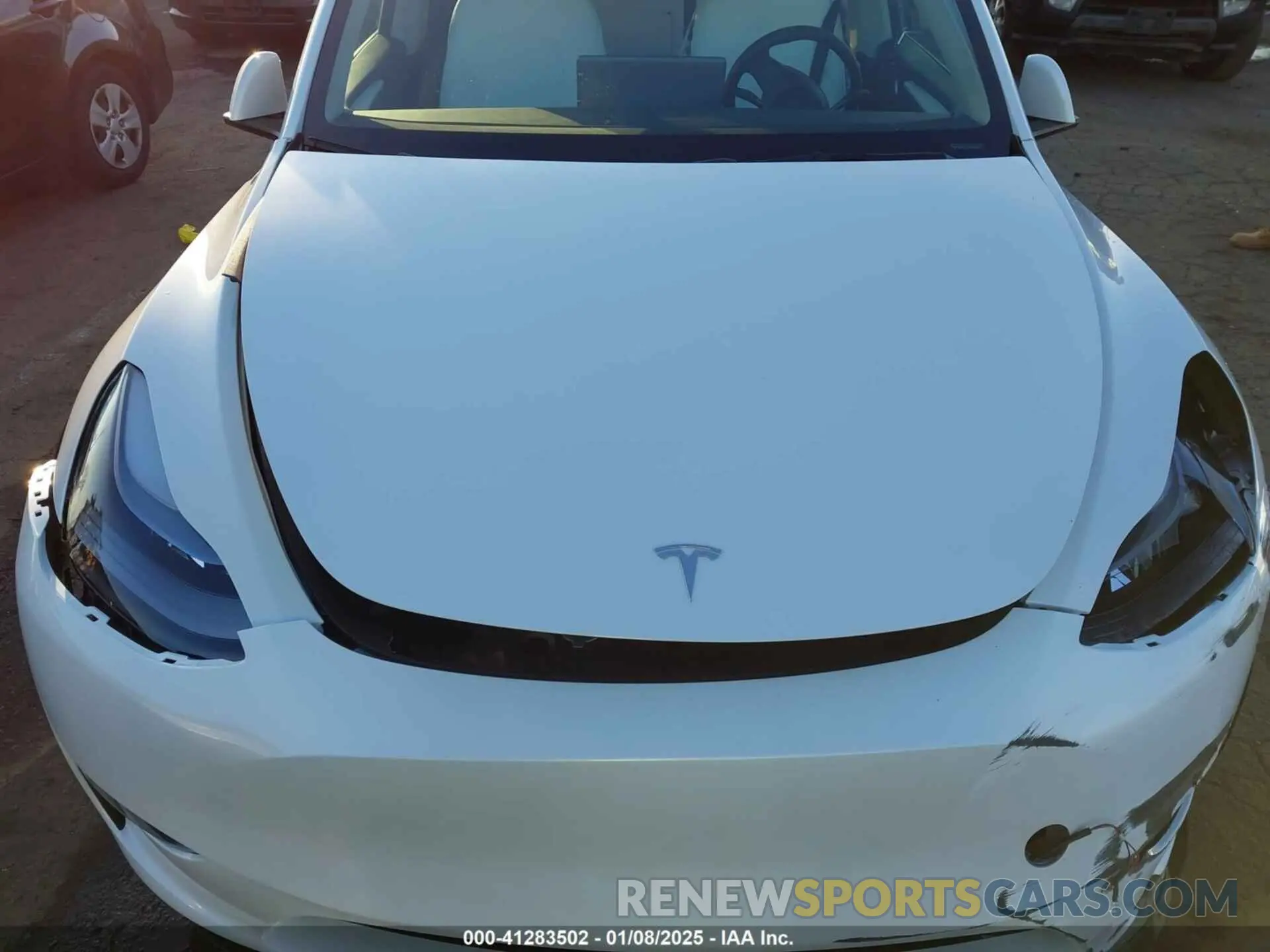 10 Фотография поврежденного автомобиля 7SAYGDEE1RF051860 TESLA MODEL Y 2024