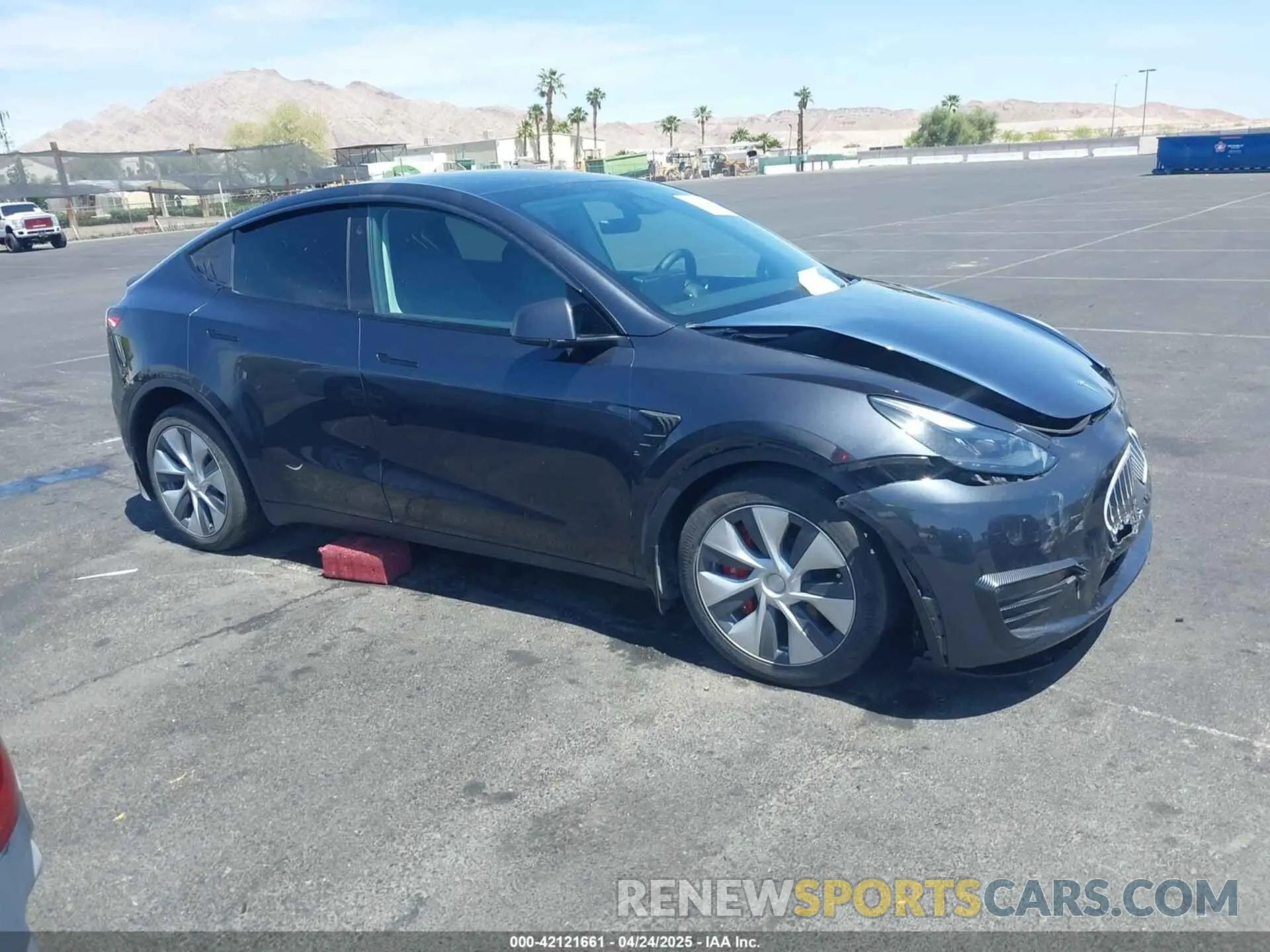 1 Photograph of a damaged car 7SAYGDEE1RF067024 TESLA MODEL Y 2024