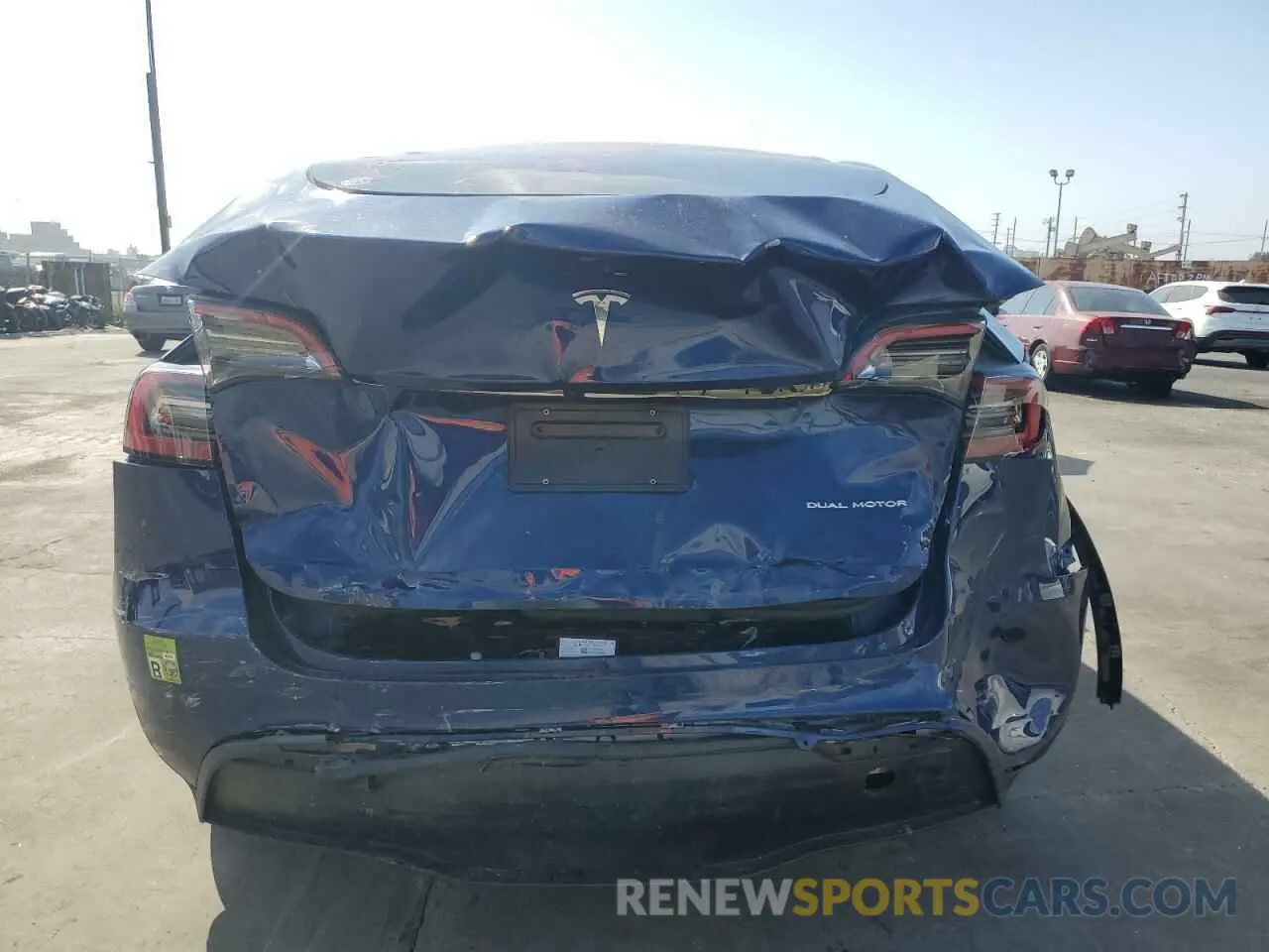 6 Фотография поврежденного автомобиля 7SAYGDEE1RF073499 TESLA MODEL Y 2024