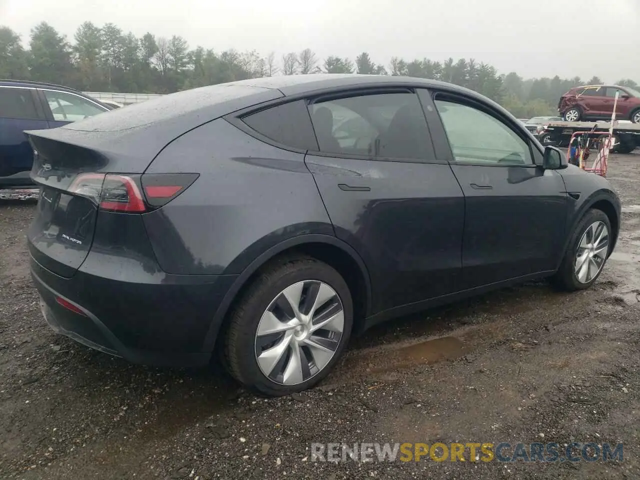 3 Фотография поврежденного автомобиля 7SAYGDEE1RF080095 TESLA MODEL Y 2024