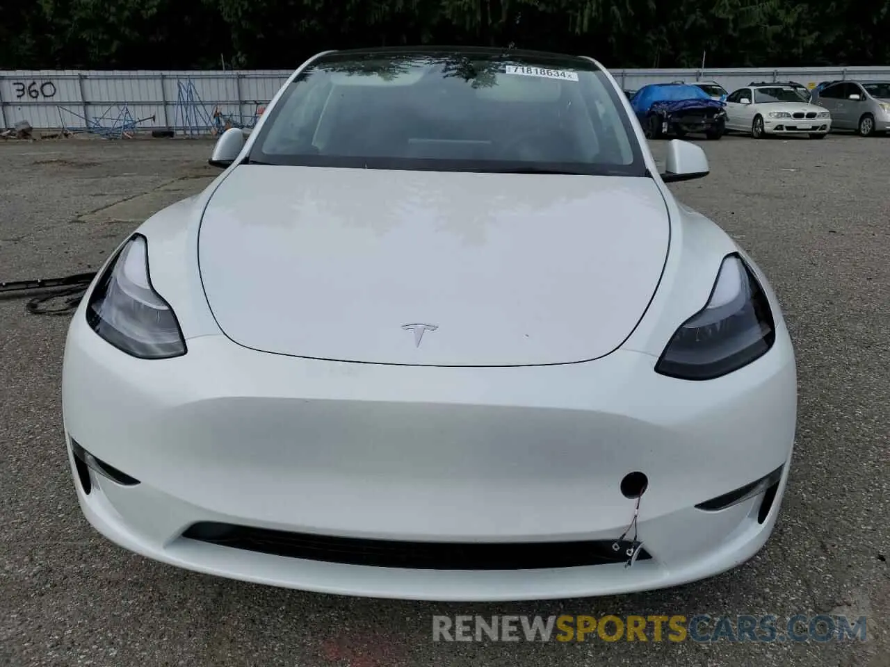 5 Photograph of a damaged car 7SAYGDEE1RF083241 TESLA MODEL Y 2024