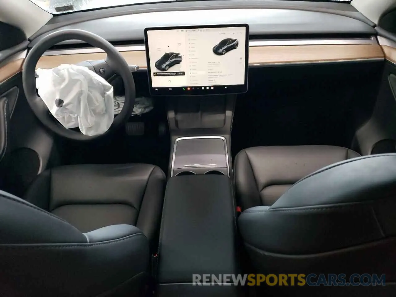 8 Photograph of a damaged car 7SAYGDEE1RF087256 TESLA MODEL Y 2024
