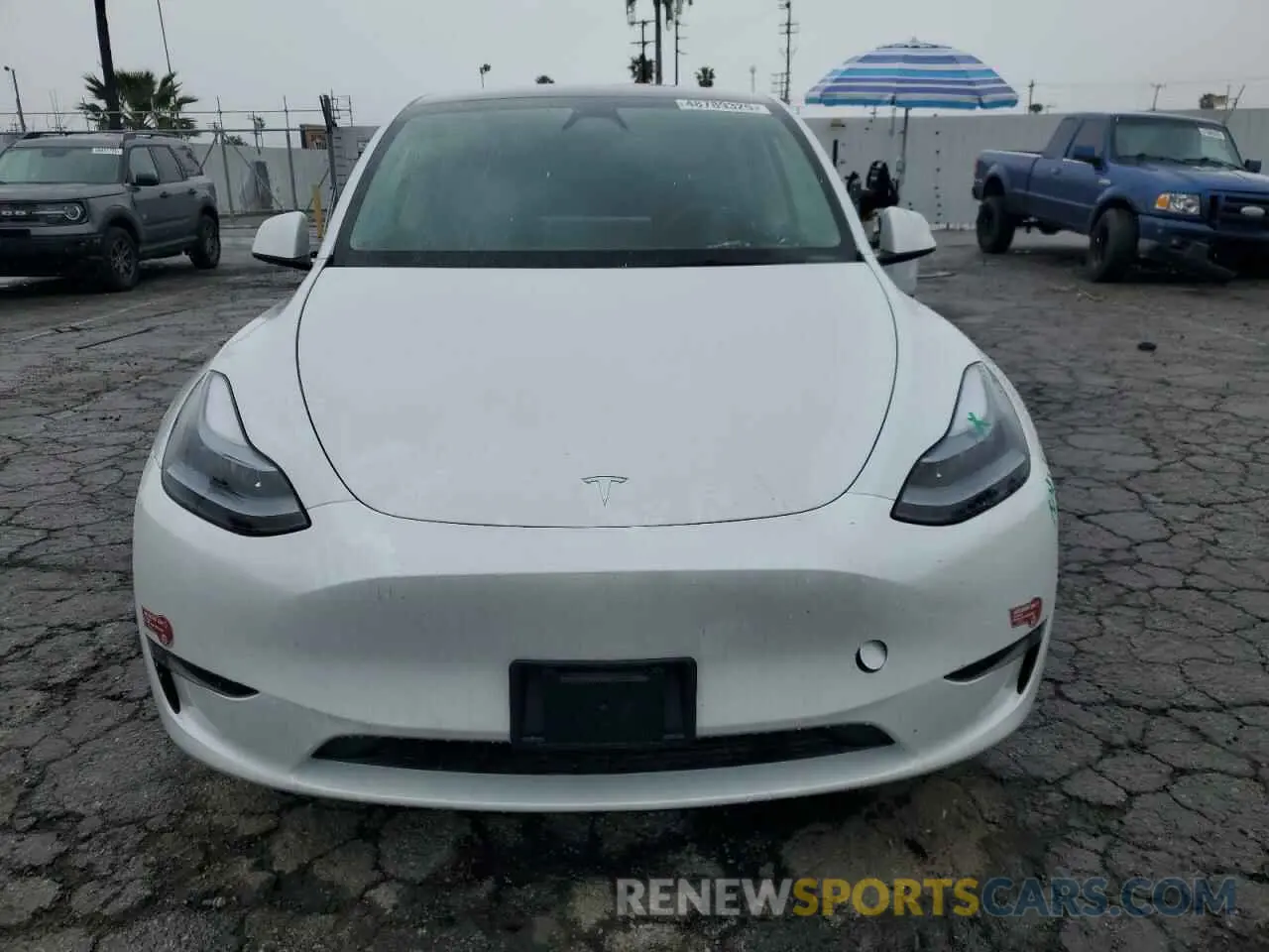 5 Photograph of a damaged car 7SAYGDEE1RF124192 TESLA MODEL Y 2024