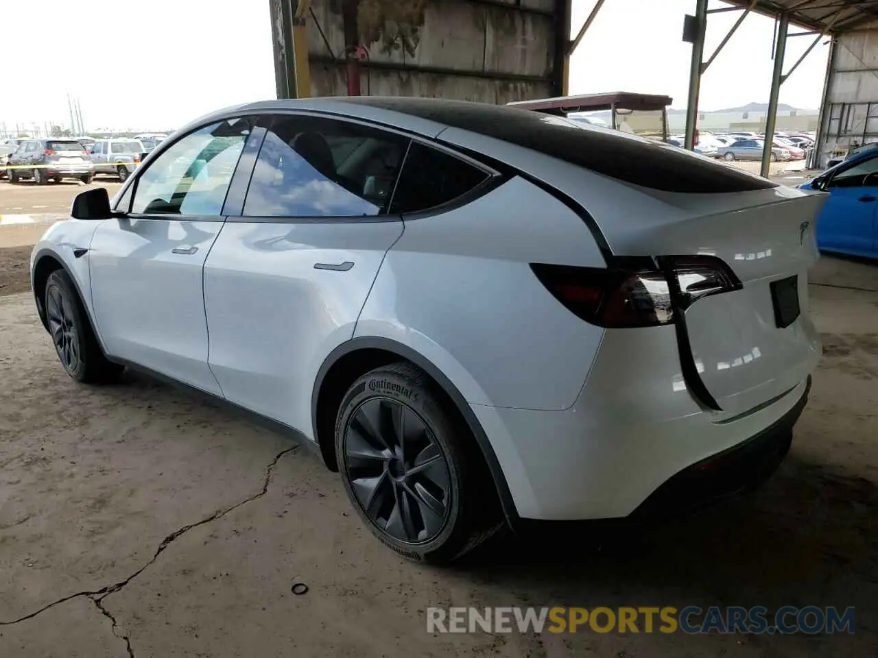 2 Фотография поврежденного автомобиля 7SAYGDEE1RF165311 TESLA MODEL Y 2024