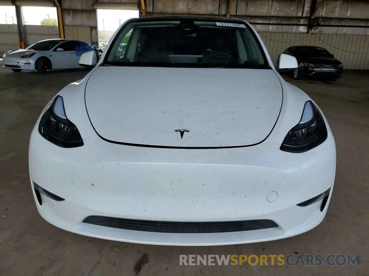 5 Фотография поврежденного автомобиля 7SAYGDEE1RF165311 TESLA MODEL Y 2024