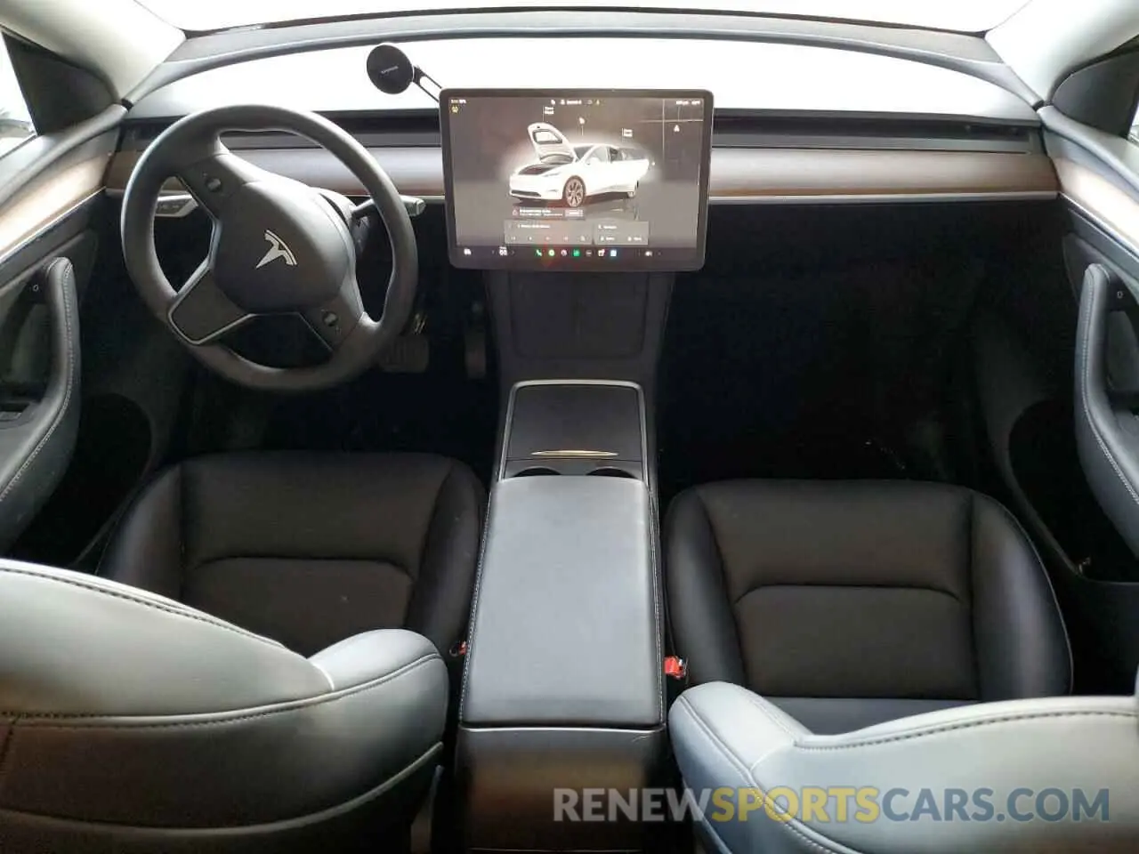 8 Фотография поврежденного автомобиля 7SAYGDEE1RF165311 TESLA MODEL Y 2024