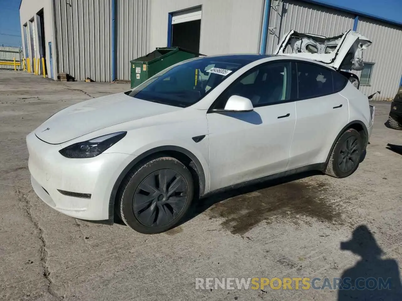 1 Photograph of a damaged car 7SAYGDEE1RF212496 TESLA MODEL Y 2024