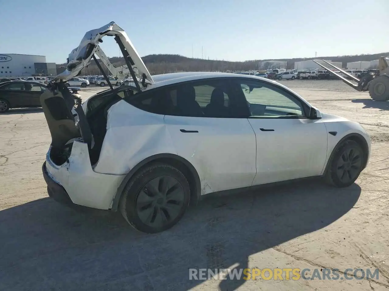 3 Photograph of a damaged car 7SAYGDEE1RF212496 TESLA MODEL Y 2024