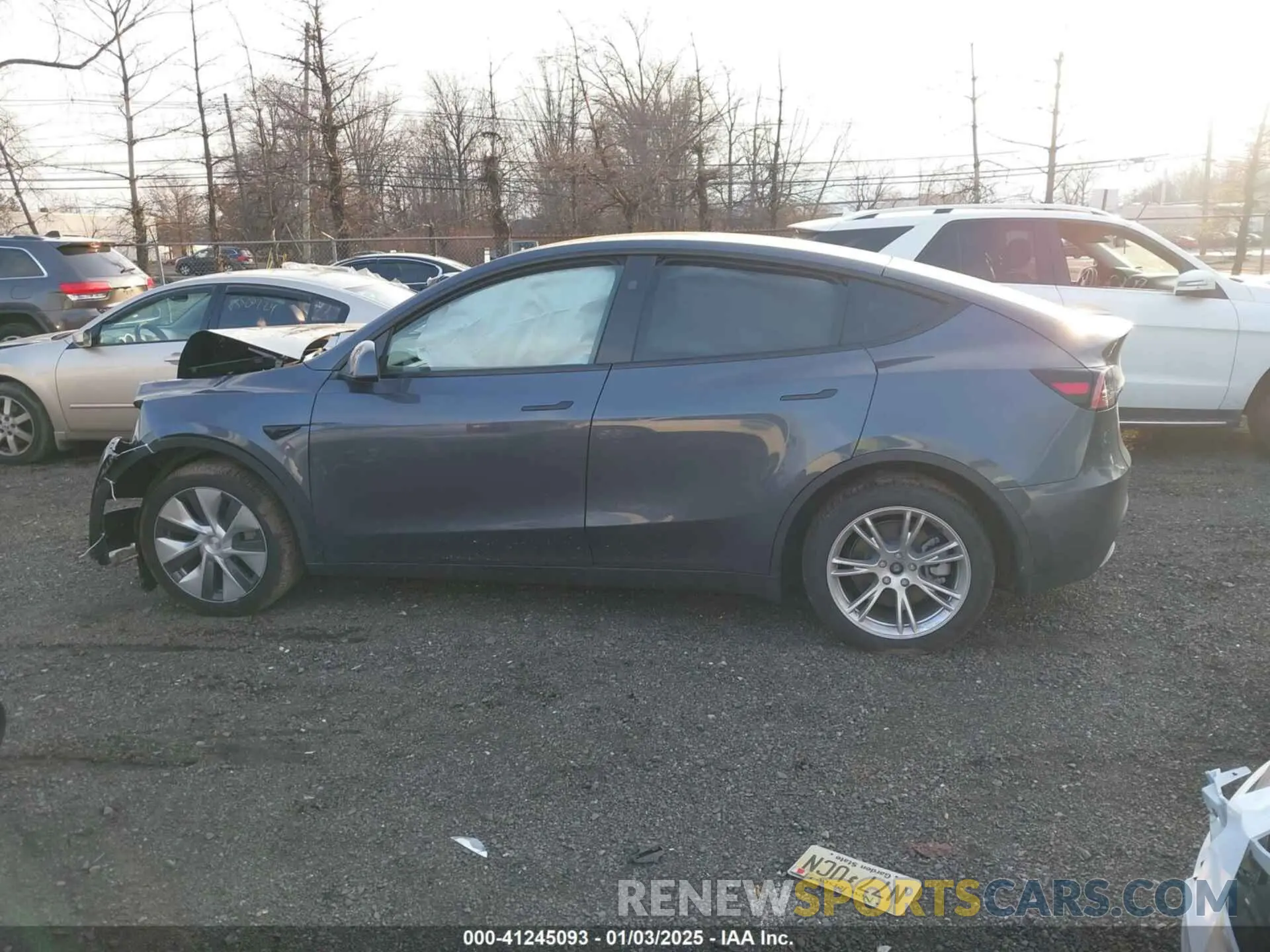 13 Фотография поврежденного автомобиля 7SAYGDEE2RA217008 TESLA MODEL Y 2024