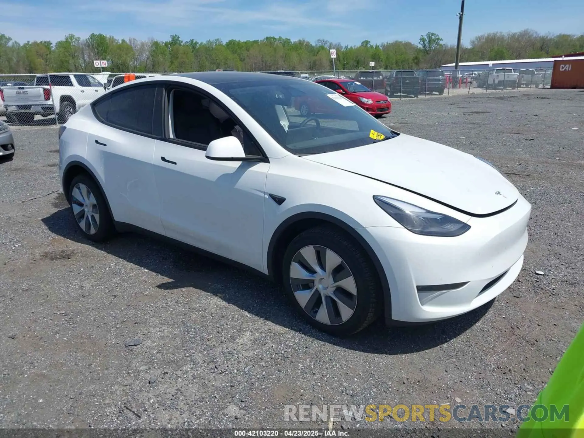 1 Фотография поврежденного автомобиля 7SAYGDEE2RA223679 TESLA MODEL Y 2024