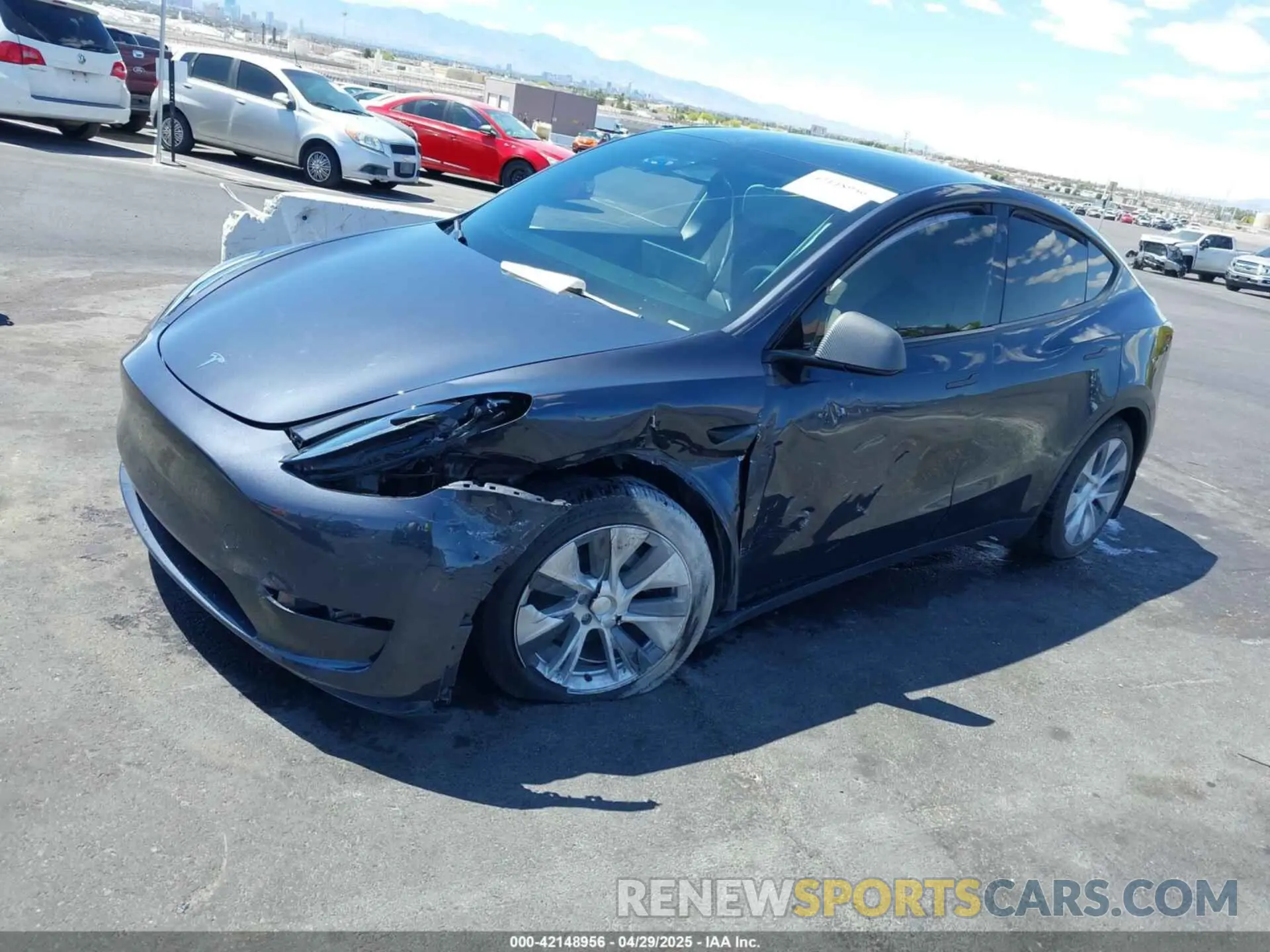 6 Фотография поврежденного автомобиля 7SAYGDEE2RA233855 TESLA MODEL Y 2024