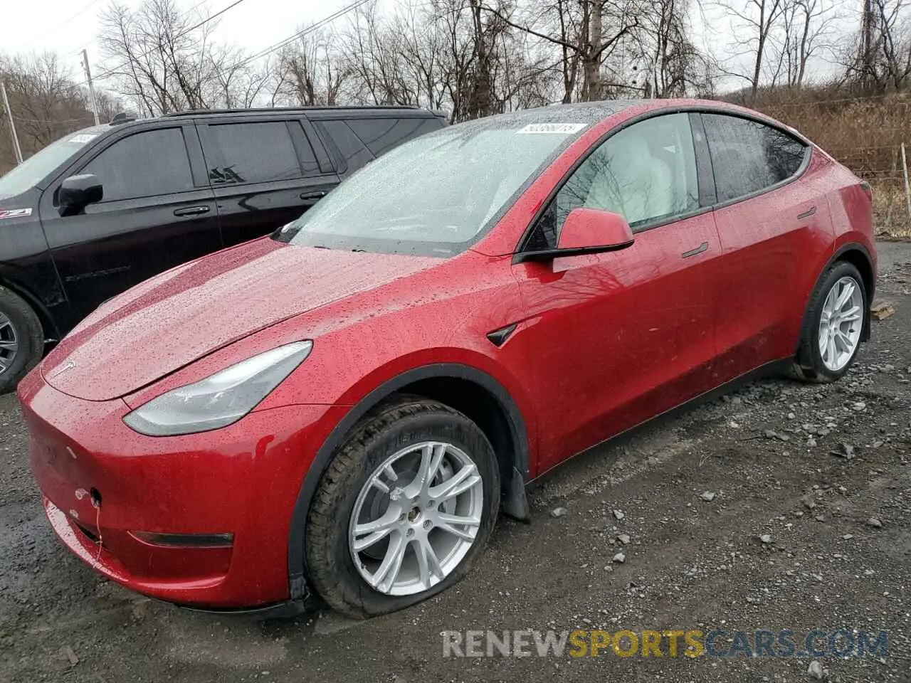 1 Фотография поврежденного автомобиля 7SAYGDEE2RA247349 TESLA MODEL Y 2024