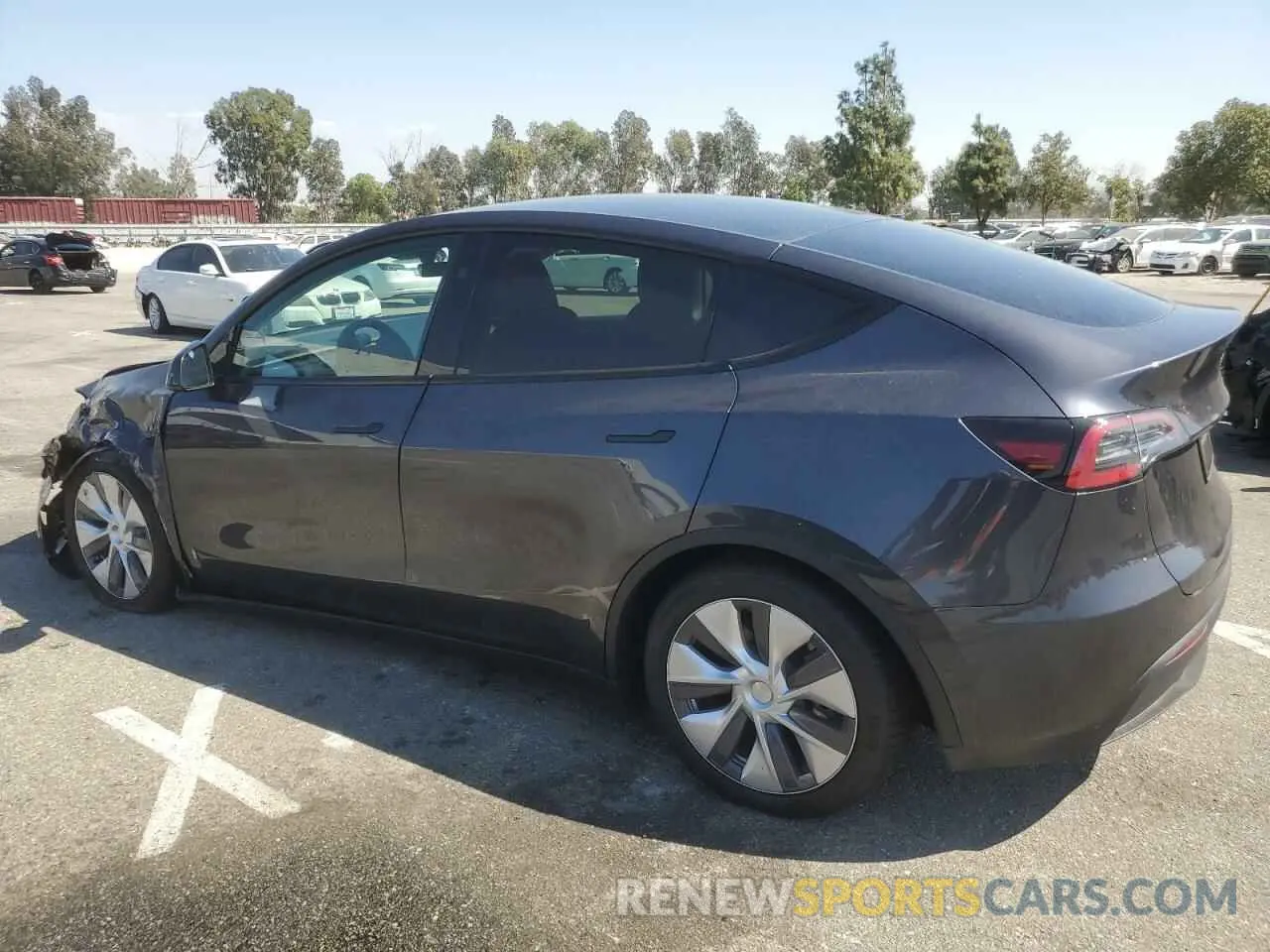 2 Фотография поврежденного автомобиля 7SAYGDEE2RA249439 TESLA MODEL Y 2024
