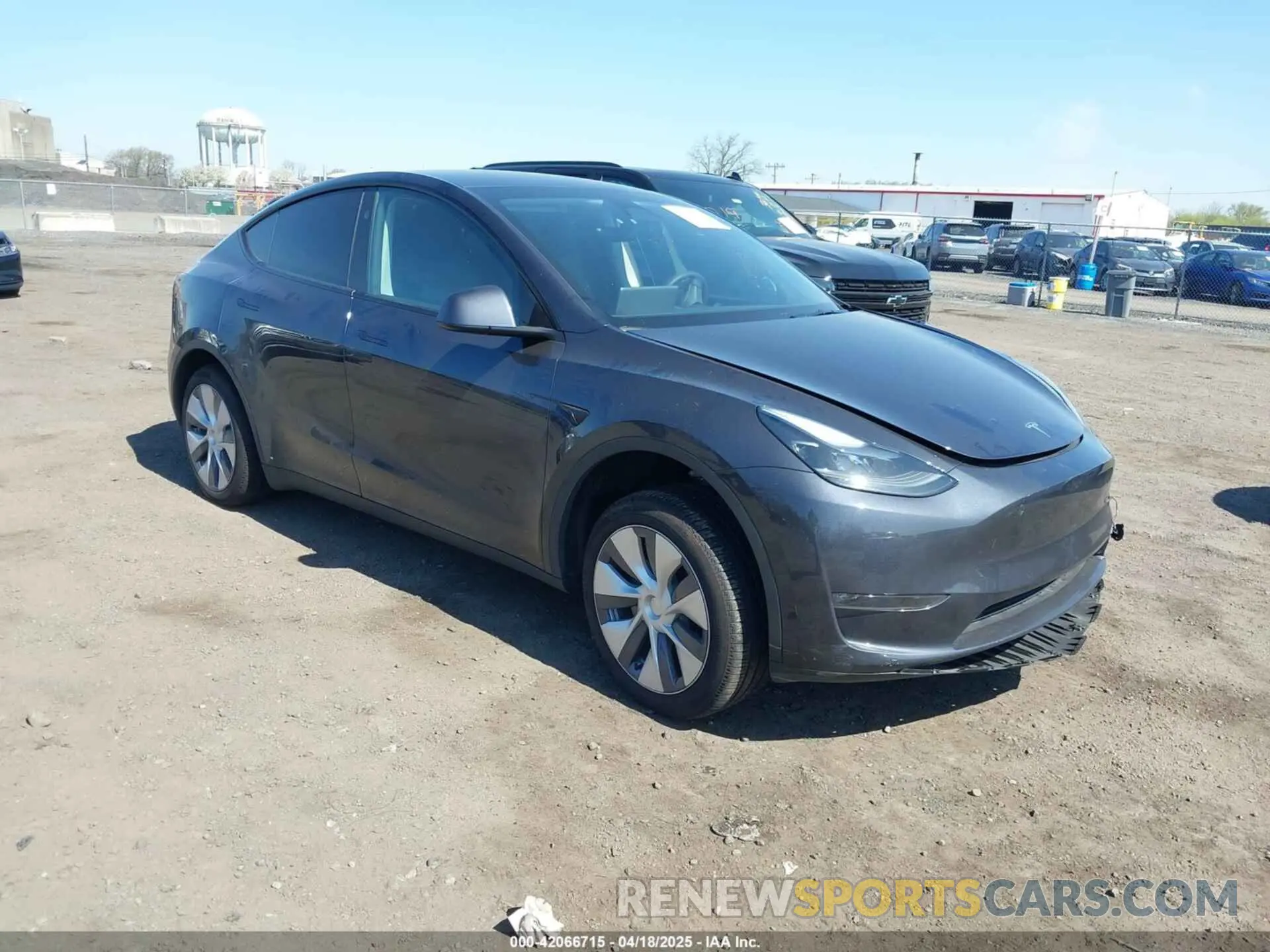 1 Photograph of a damaged car 7SAYGDEE2RA281016 TESLA MODEL Y 2024